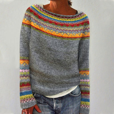 Amara - Retro-Herbstpullover