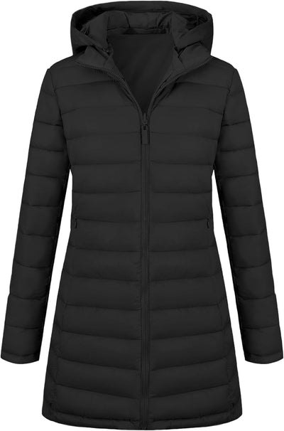 Wendbare Damen-Pufferjacke für Herbst und Winter