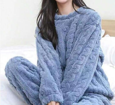 Aria | Fleece-Pyjamaset für Damen | 1+1 GRATIS