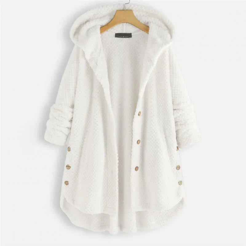 Maya Luxe Fleece-Jacke