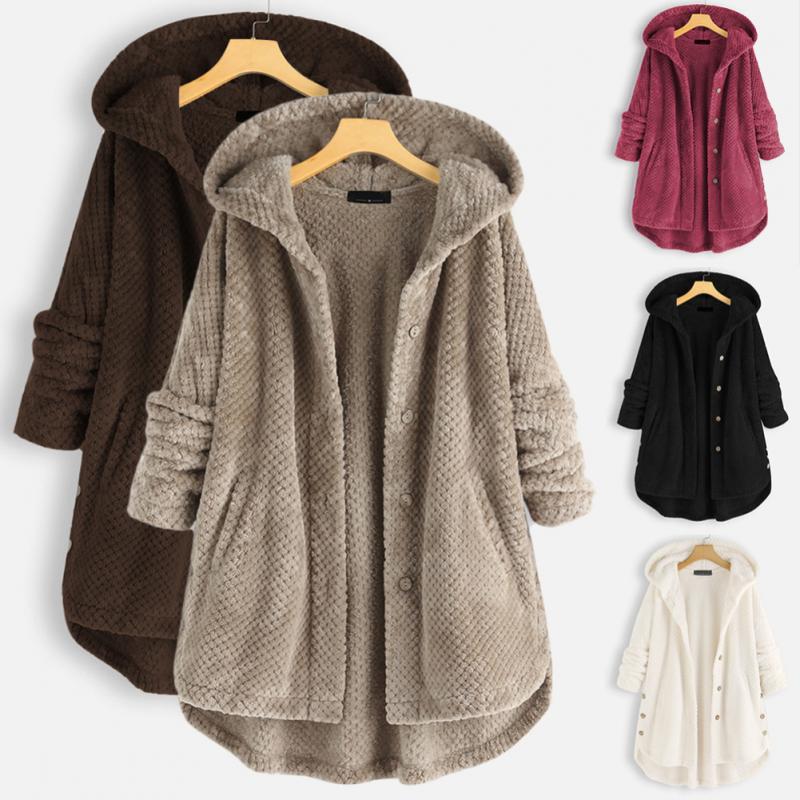 Maya Luxe Fleece-Jacke