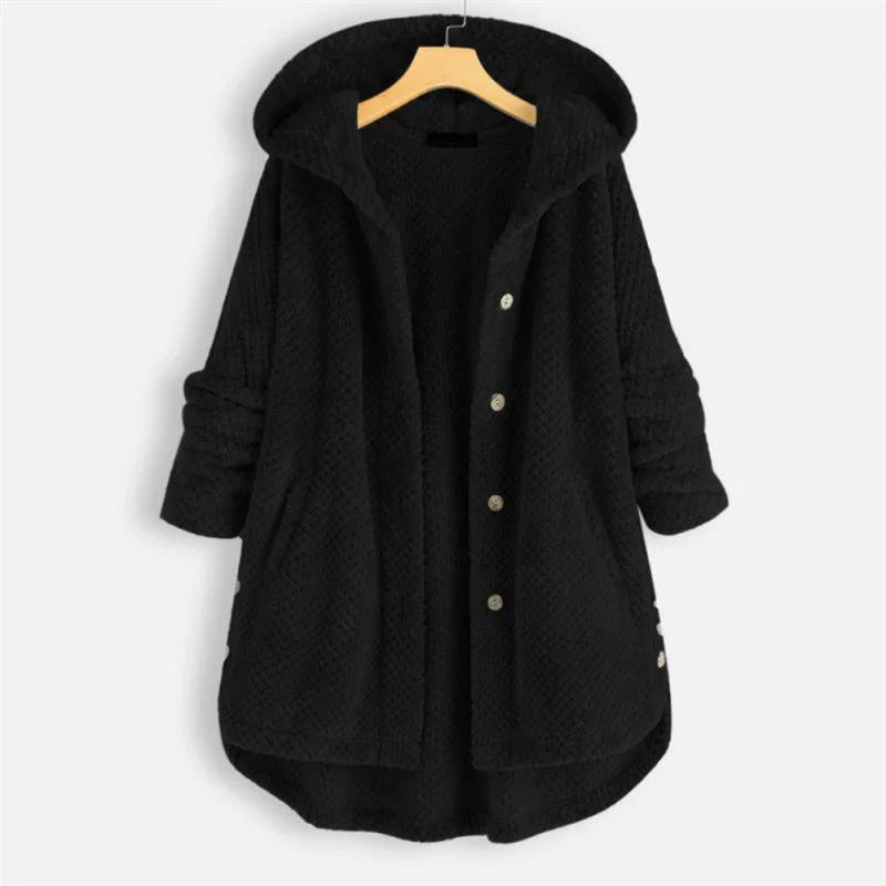 Maya Luxe Fleece-Jacke