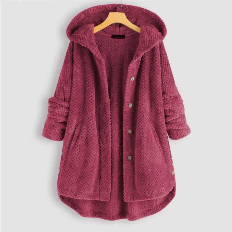 Maya Luxe Fleece-Jacke