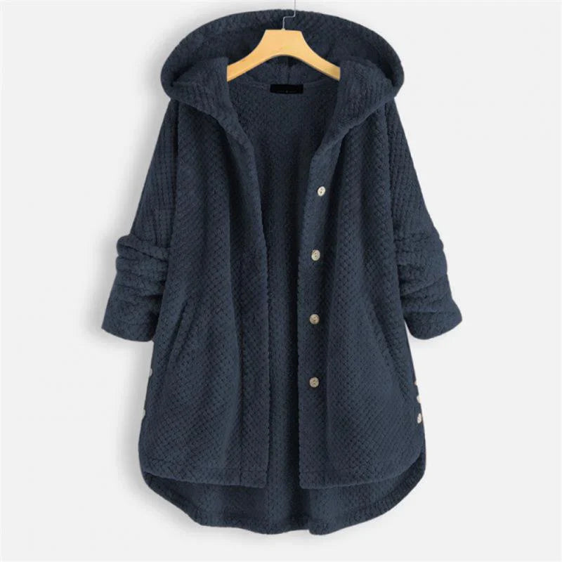 Maya Luxe Fleece-Jacke