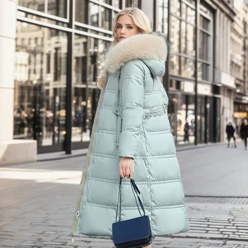 Ivy™ - Luxuriöser Winter-Parka mit Pelzkapuze