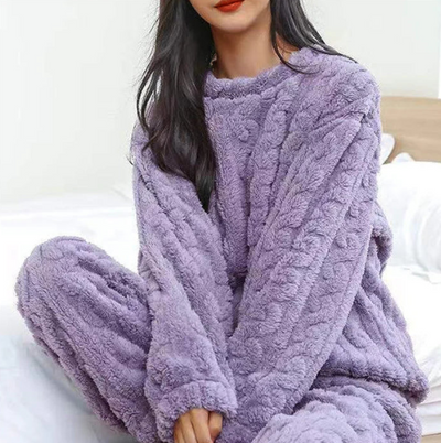 Aria | Fleece-Pyjamaset für Damen | 1+1 GRATIS