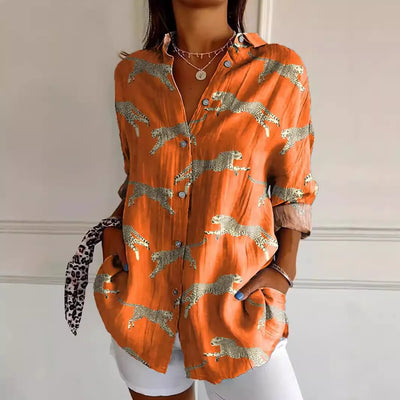 Tani | Vibrant Pattern Blouse