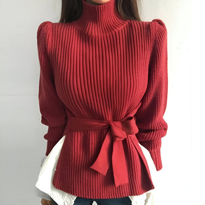 Luna | Eleganter Rollkragenpullover