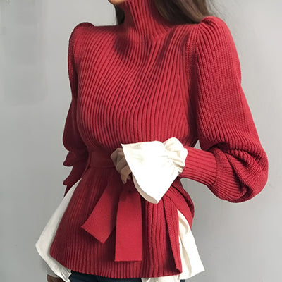 Luna | Eleganter Rollkragenpullover