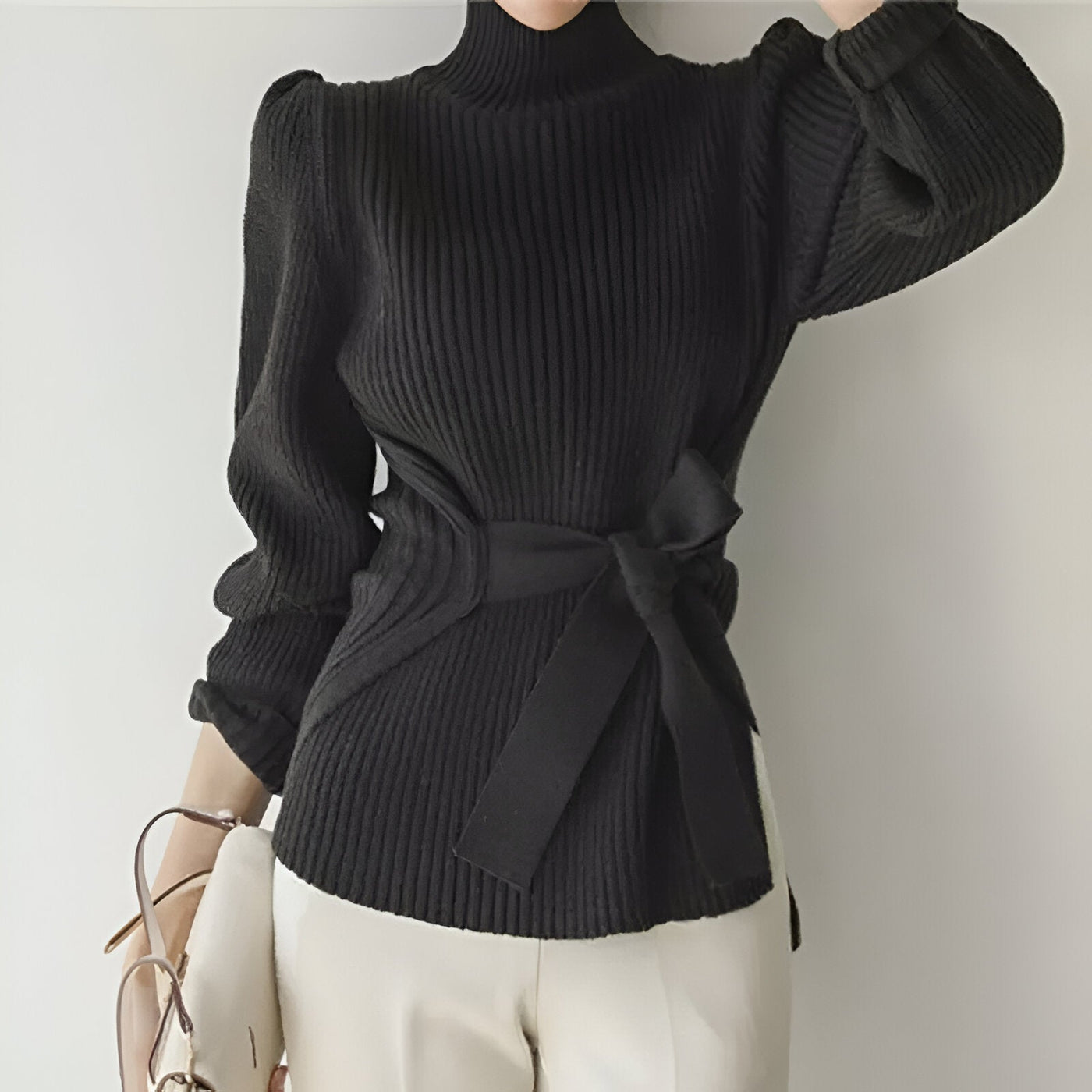 Luna | Eleganter Rollkragenpullover