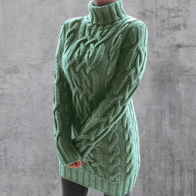 Lyra™ - Eleganter und warmer langer Rollkragenpullover