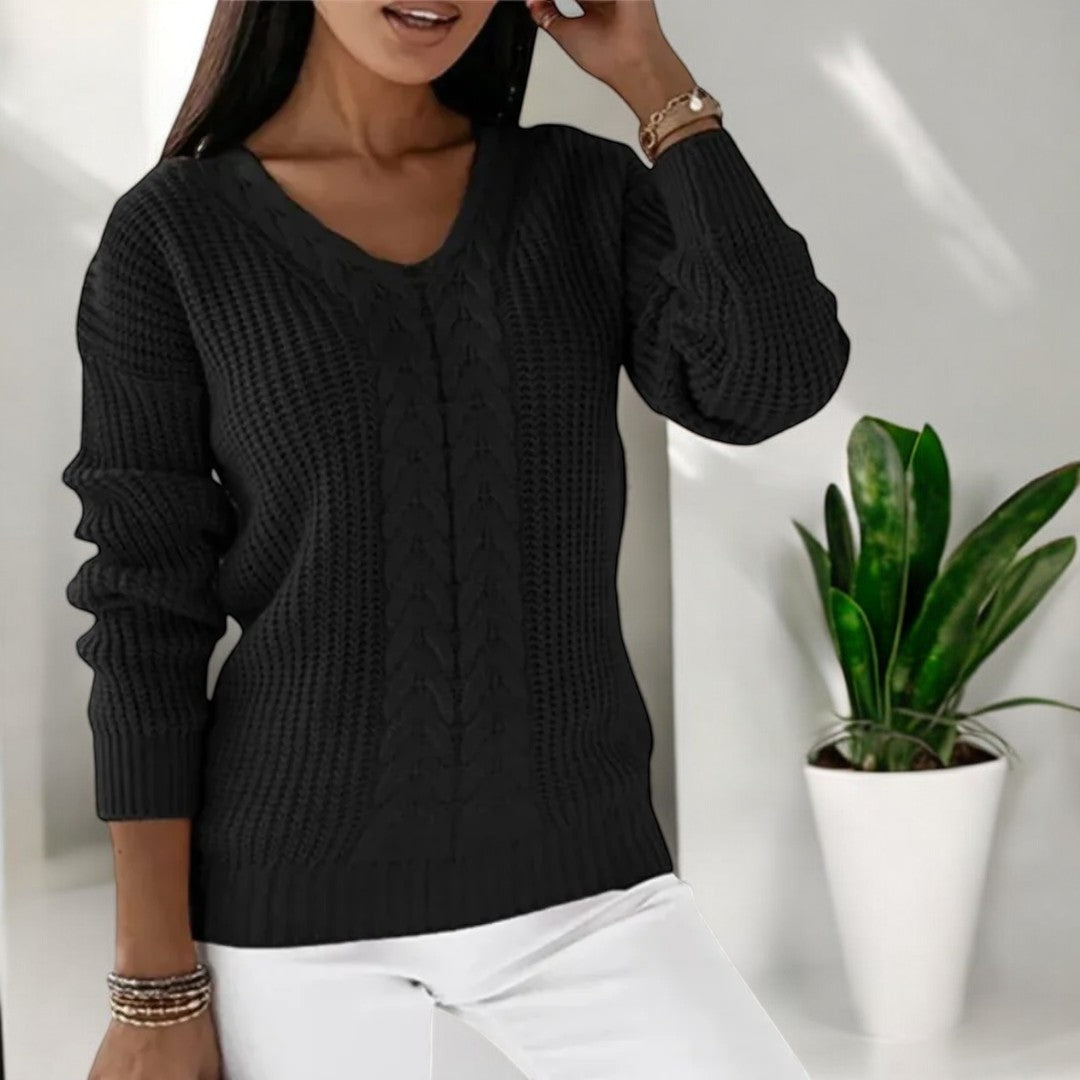 Hilda | Skandinavischer Strickpullover