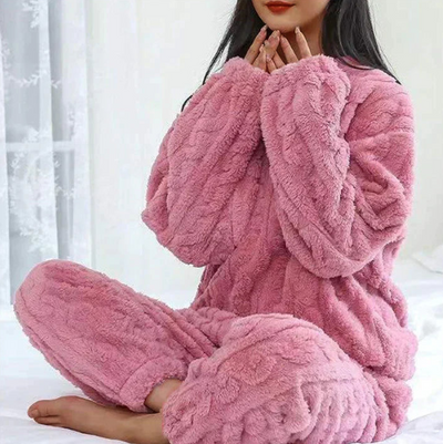 Aria | Fleece-Pyjamaset für Damen | 1+1 GRATIS